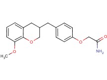 2-{4-[(8-methoxy-3,4-dihydro-2H-chromen-3-yl)methyl]phenoxy}acetamide