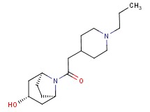 (3-endo)-8-[(1-propylpiperidin-4-yl)acetyl]-8-azabicyclo[3.2.1]octan-3-ol