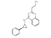 2-(2-aminoethyl)-N-[rel-(1R,2S)-2-phenylcyclopropyl]-4-quinazolinamine dihydrochloride