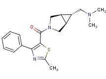 N,N-dimethyl-1-{(1R*,5S*,6r)-3-[(2-methyl-4-phenyl-1,3-thiazol-5-yl)carbonyl]-3-azabicyclo[3.1.0]hex-6-yl}methanamine