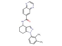 N-[1-(2,3-dimethylphenyl)-4,5,6,7-tetrahydro-1H-indazol-4-yl]-6-quinoxalinecarboxamide