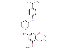 N-(4-isopropylphenyl)-1-(3,4,5-trimethoxybenzoyl)-3-piperidinamine