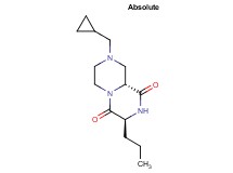 (3S,9aR)-8-(cyclopropylmethyl)-3-propyltetrahydro-2H-pyrazino[1,2-a]pyrazine-1,4(3H,6H)-dione
