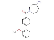 1-[(2'-methoxy-4-biphenylyl)carbonyl]-4-azepanamine
