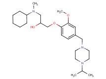 1-[cyclohexyl(methyl)amino]-3-{4-[(4-isopropyl-1-piperazinyl)methyl]-2-methoxyphenoxy}-2-propanol