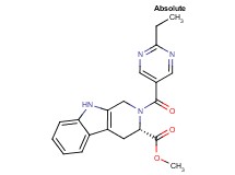 methyl (3S)-2-[(2-ethylpyrimidin-5-yl)carbonyl]-2,3,4,9-tetrahydro-1H-beta-carboline-3-carboxylate
