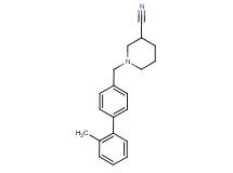 1-[(2'-methylbiphenyl-4-yl)methyl]piperidine-3-carbonitrile