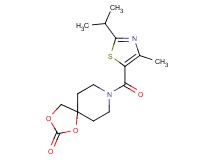 8-[(2-isopropyl-4-methyl-1,3-thiazol-5-yl)carbonyl]-1,3-dioxa-8-azaspiro[4.5]decan-2-one