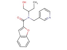N-[1-(hydroxymethyl)propyl]-N-(pyridin-3-ylmethyl)-1-benzofuran-2-carboxamide
