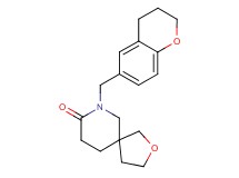 7-(3,4-dihydro-2H-chromen-6-ylmethyl)-2-oxa-7-azaspiro[4.5]decan-8-one
