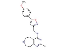 N-{[5-(4-methoxyphenyl)-3-isoxazolyl]methyl}-6,7,8,9-tetrahydro-5H-pyrimido[4,5-d]azepin-4-amine dihydrochloride