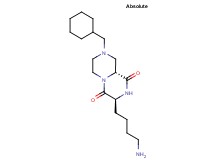 (3S,9aR)-3-(4-aminobutyl)-8-(cyclohexylmethyl)tetrahydro-2H-pyrazino[1,2-a]pyrazine-1,4(3H,6H)-dione