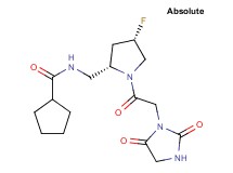N-({(2S,4S)-1-[(2,5-dioxoimidazolidin-1-yl)acetyl]-4-fluoropyrrolidin-2-yl}methyl)cyclopentanecarboxamide