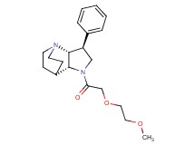 (2R*,3S*,6R*)-5-[(2-methoxyethoxy)acetyl]-3-phenyl-1,5-diazatricyclo[5.2.2.0~2,6~]undecane