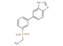 6-[3-(ethylsulfonyl)phenyl]-1H-benzimidazole