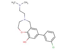 7-(3-chlorophenyl)-4-[2-(dimethylamino)ethyl]-2,3,4,5-tetrahydro-1,4-benzoxazepin-9-ol