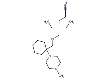 4-ethyl-4-[({[1-(4-methyl-1-piperazinyl)cyclohexyl]methyl}amino)methyl]hexanenitrile