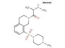 (2S)-N-methyl-1-[8-[(4-methylpiperazin-1-yl)sulfonyl]-3,4-dihydroisoquinolin-2(1H)-yl]-1-oxopropan-2-amine