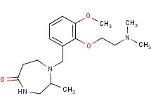 1-{2-[2-(dimethylamino)ethoxy]-3-methoxybenzyl}-2-methyl-1,4-diazepan-5-one