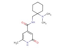 N-{[1-(dimethylamino)cyclohexyl]methyl}-6-methyl-2-oxo-1,2-dihydropyridine-4-carboxamide