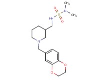 N'-{[1-(2,3-dihydro-1,4-benzodioxin-6-ylmethyl)-3-piperidinyl]methyl}-N,N-dimethylsulfamide