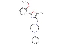 1-{[2-(2-ethoxyphenyl)-5-methyl-1,3-oxazol-4-yl]methyl}-4-phenyl-1,4-diazepane