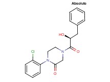 1-(2-chlorophenyl)-4-[(2S)-2-hydroxy-3-phenylpropanoyl]-2-piperazinone