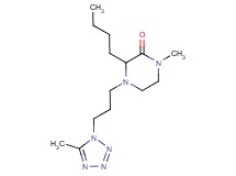 3-butyl-1-methyl-4-[3-(5-methyl-1H-tetrazol-1-yl)propyl]-2-piperazinone
