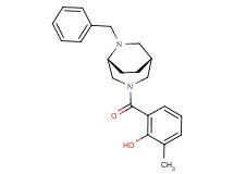2-{[(1R*,5R*)-6-benzyl-3,6-diazabicyclo[3.2.2]non-3-yl]carbonyl}-6-methylphenol