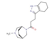 3-{3-[(1S*,5R*)-3-methyl-3,6-diazabicyclo[3.2.2]non-6-yl]-3-oxopropyl}-4,5,6,7-tetrahydro-1H-indazole