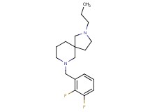 7-(2,3-difluorobenzyl)-2-propyl-2,7-diazaspiro[4.5]decane