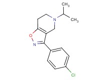 3-(4-chlorophenyl)-5-isopropyl-4,5,6,7-tetrahydroisoxazolo[4,5-c]pyridine