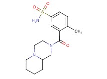 4-methyl-3-(octahydro-2H-pyrido[1,2-a]pyrazin-2-ylcarbonyl)benzenesulfonamide