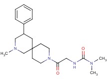 N,N-dimethyl-N'-[2-(2-methyl-4-phenyl-2,9-diazaspiro[5.5]undec-9-yl)-2-oxoethyl]urea