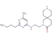 2-{2-[(2-butyl-6-methyl-4-pyrimidinyl)amino]ethyl}-2,9-diazaspiro[5.5]undecan-3-one dihydrochloride