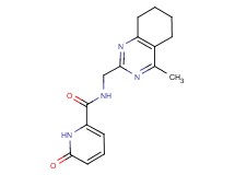 N-[(4-methyl-5,6,7,8-tetrahydroquinazolin-2-yl)methyl]-6-oxo-1,6-dihydropyridine-2-carboxamide