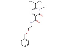 N-[2-(benzyloxy)ethyl]-6-isopropyl-1-methyl-2-oxo-1,2-dihydropyridine-3-carboxamide
