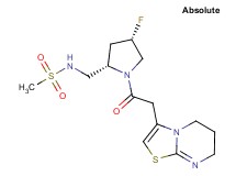 N-{[(2S,4S)-1-(6,7-dihydro-5H-[1,3]thiazolo[3,2-a]pyrimidin-3-ylacetyl)-4-fluoropyrrolidin-2-yl]methyl}methanesulfonamide