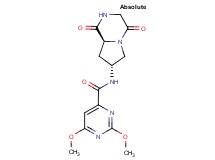 N-[(7R,8aS)-1,4-dioxooctahydropyrrolo[1,2-a]pyrazin-7-yl]-2,6-dimethoxypyrimidine-4-carboxamide