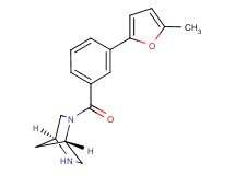 rel-(1S,4S)-2-[3-(5-methyl-2-furyl)benzoyl]-2,5-diazabicyclo[2.2.1]heptane trifluoroacetate
