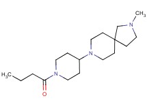 8-(1-butyrylpiperidin-4-yl)-2-methyl-2,8-diazaspiro[4.5]decane