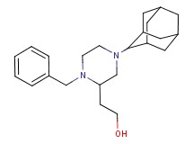 2-[4-(2-adamantyl)-1-benzyl-2-piperazinyl]ethanol