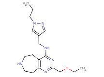 2-(ethoxymethyl)-N-[(1-propyl-1H-pyrazol-4-yl)methyl]-6,7,8,9-tetrahydro-5H-pyrimido[4,5-d]azepin-4-amine
