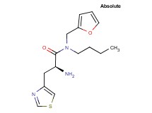 (2S)-2-amino-N-butyl-N-(2-furylmethyl)-3-(1,3-thiazol-4-yl)propanamide
