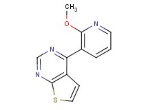 4-(2-methoxypyridin-3-yl)thieno[2,3-d]pyrimidine