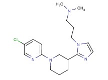 (3-{2-[1-(5-chloropyridin-2-yl)piperidin-3-yl]-1H-imidazol-1-yl}propyl)dimethylamine