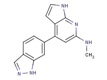 4-(1H-indazol-6-yl)-N-methyl-1H-pyrrolo[2,3-b]pyridin-6-amine