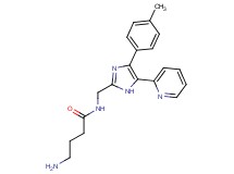 4-amino-N-{[4-(4-methylphenyl)-5-(2-pyridinyl)-1H-imidazol-2-yl]methyl}butanamide hydrochloride