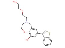 7-(1-benzothien-3-yl)-4-[2-(2-hydroxyethoxy)ethyl]-2,3,4,5-tetrahydro-1,4-benzoxazepin-9-ol