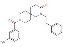 9-(3-methylbenzoyl)-2-(2-phenylethyl)-2,9-diazaspiro[5.5]undecan-3-one